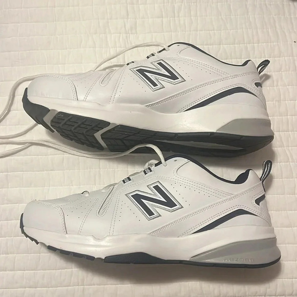 New Balance 608 White Navy Men's Shoes, size 12 Extra Wide 4E MX608WN5 NWOT - Picture 4 of 8